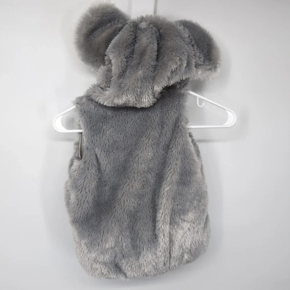 Kids Koala Costume Vest Hoodie Hooded‎ Dress Up Play Halloween Australia 18M